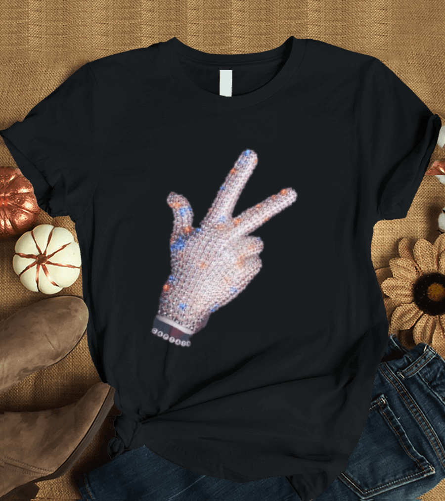Jalen Brunson Captain New York Knicks Iceman Hand Crystal Glove Knicks T-Shirt