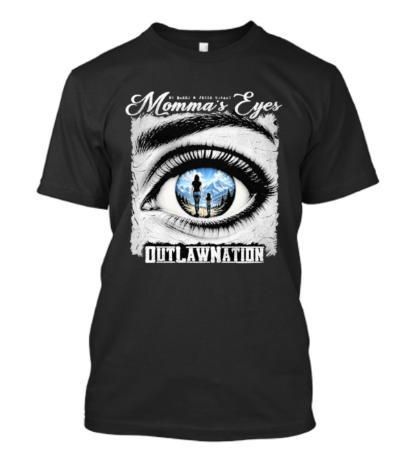 Momma's Eyes Outlaw Nation Country Scene T-Shirt
