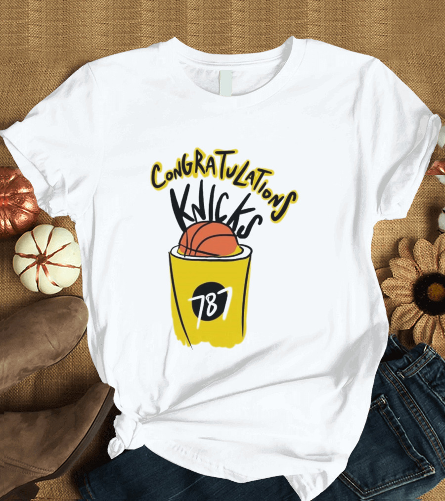 Congratulations Knicks Basketball 787 T-Shirt