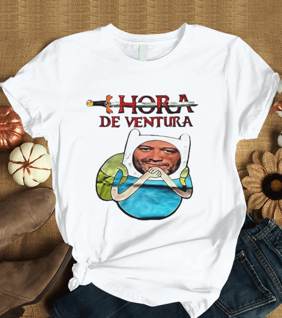 Hora De Ventura Aventuras Com Humor Iconico T-Shirt