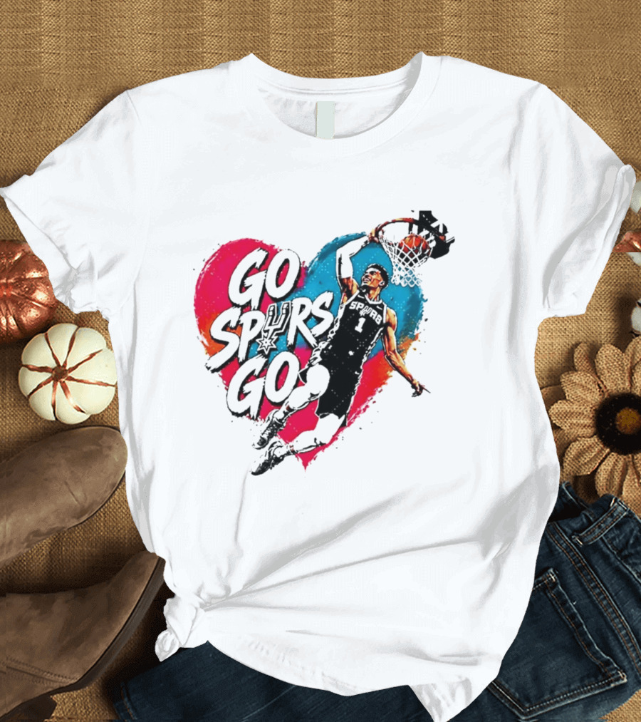 Victor Wembanyama Go Spurs Go San Antonio Basketball 2026 T-Shirt