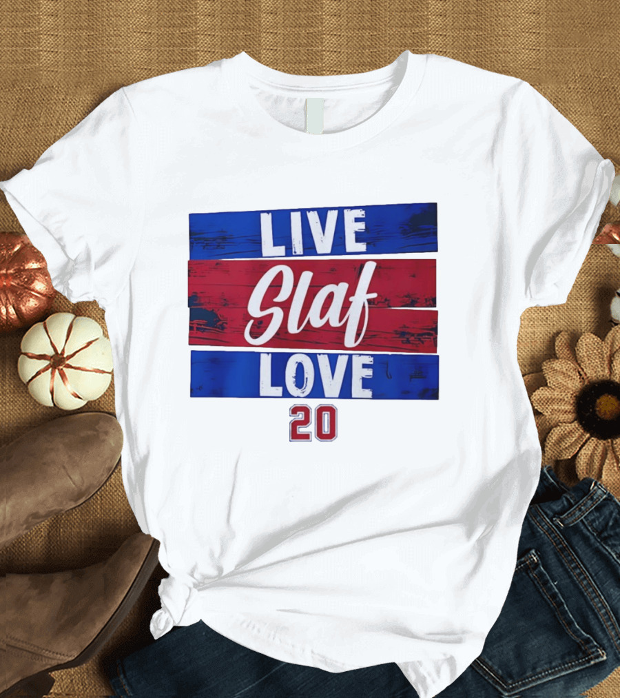 Live Slaf Love 20 Juraj Slafkovsky Montreal Canadiens NHL T-Shirt