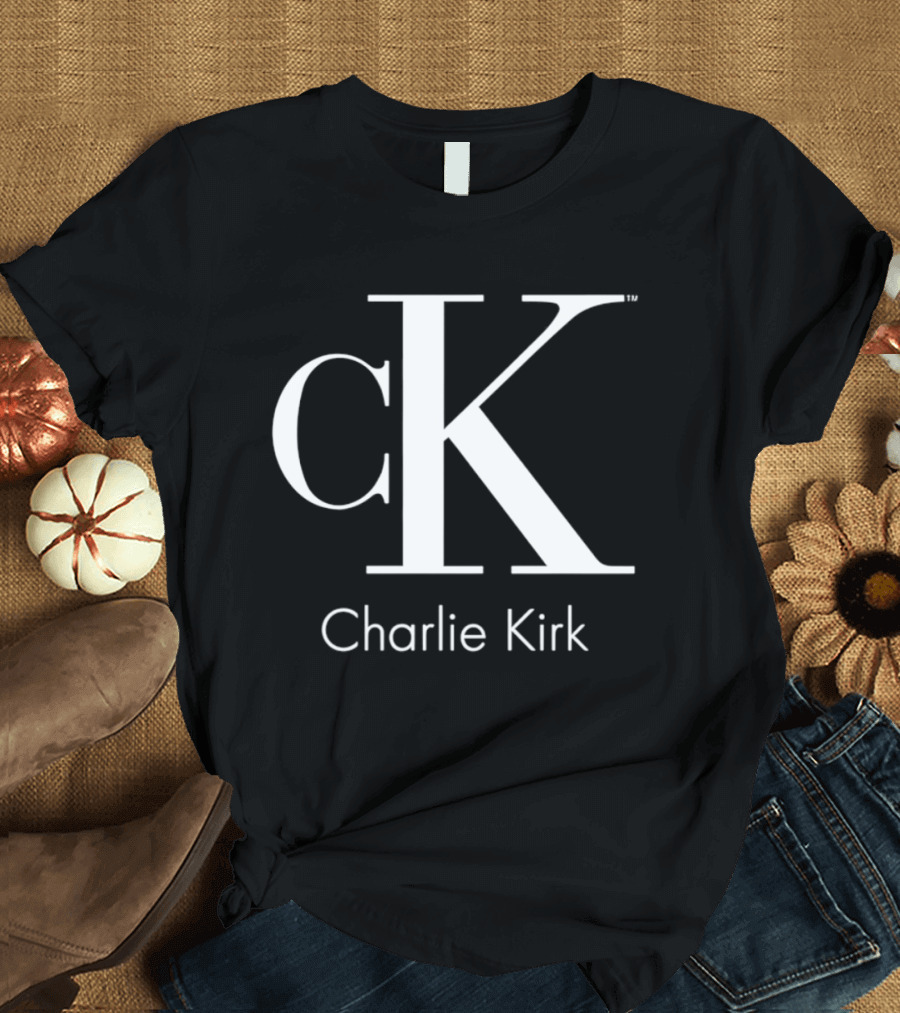 Charlie Kirk CK Classic Monogram T-Shirt