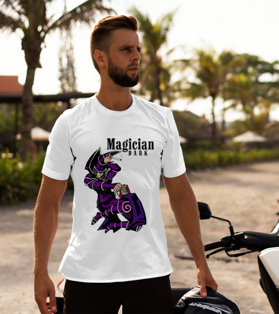 Magician Dark Yu Gi Oh Smoking T-Shirt