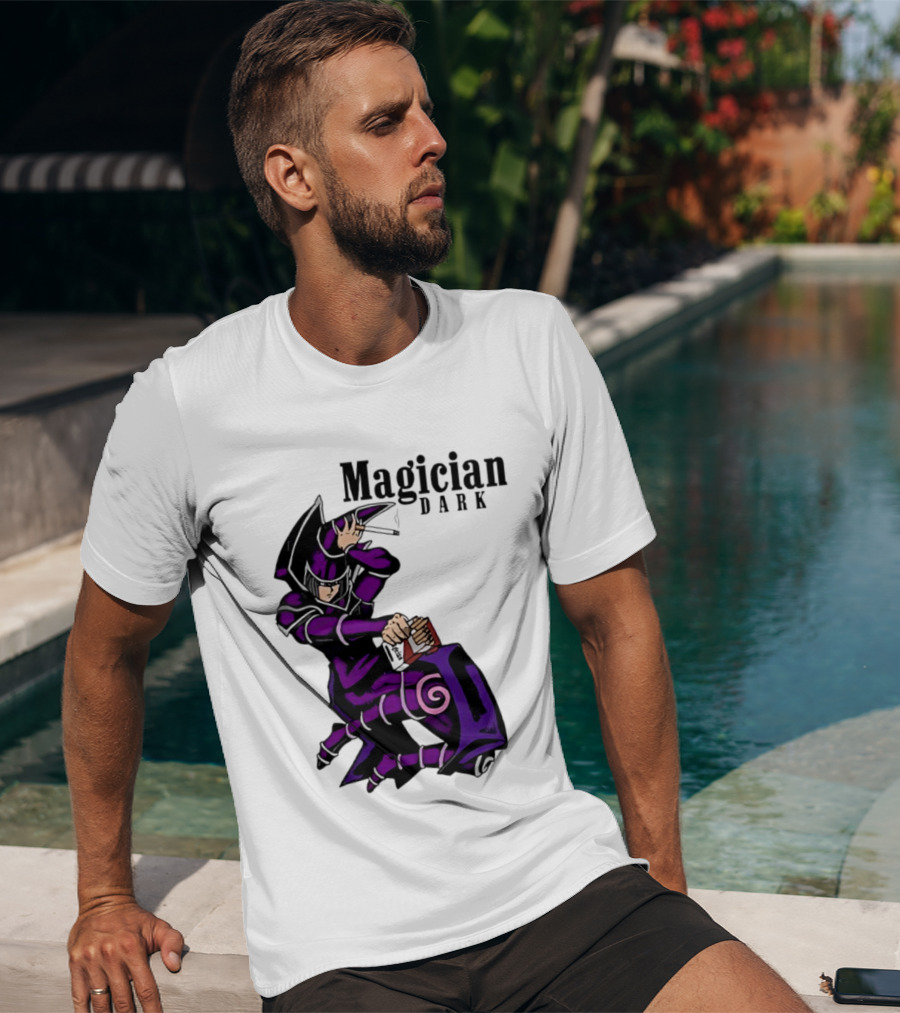 Magician Dark Yu Gi Oh Smoking T-Shirt