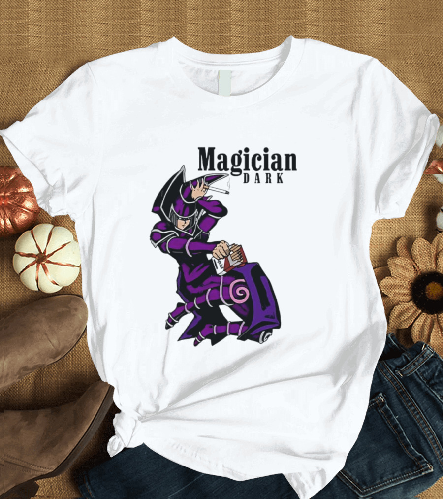 Magician Dark Yu Gi Oh Smoking T-Shirt
