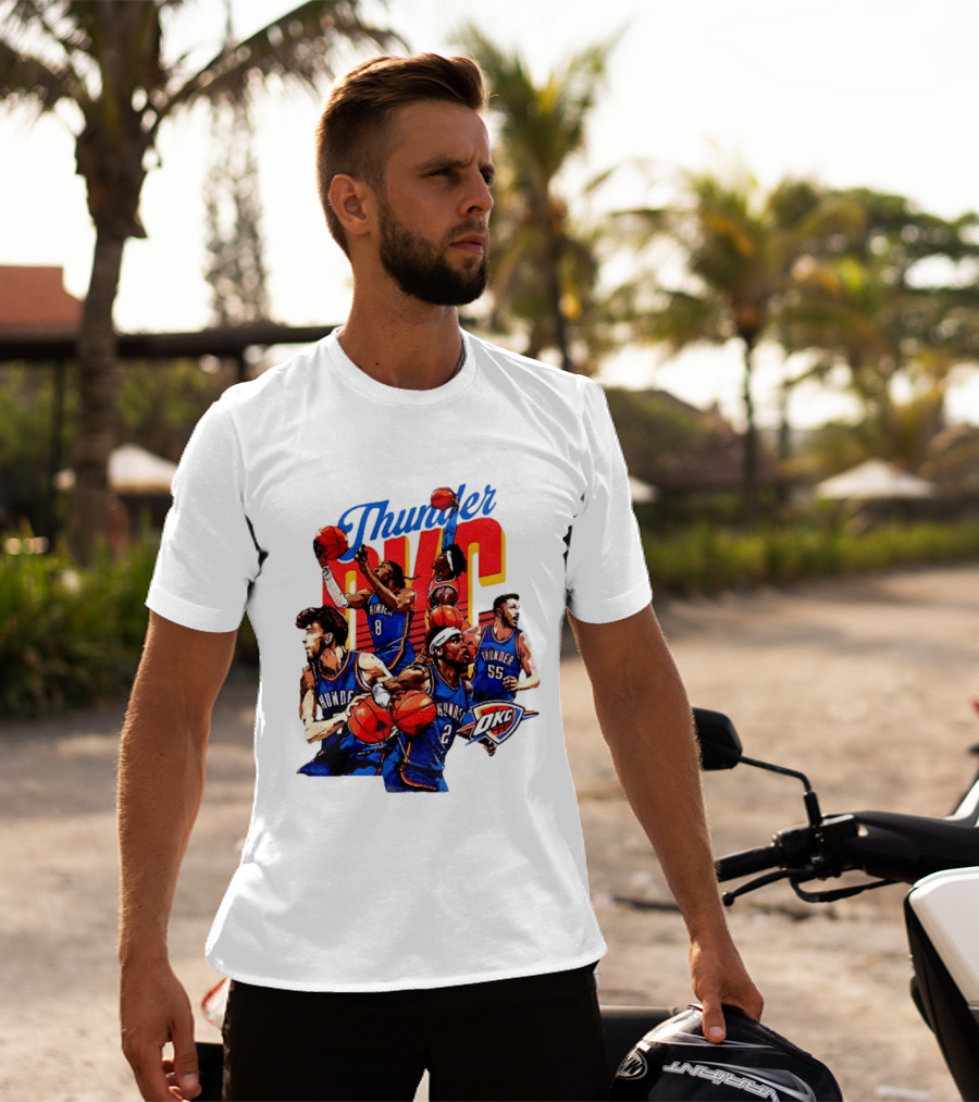 Thunder OKC Shai Gilgeous Chet Holmgren Williams Oklahoma City Basketball NBA 2026 T-Shirt