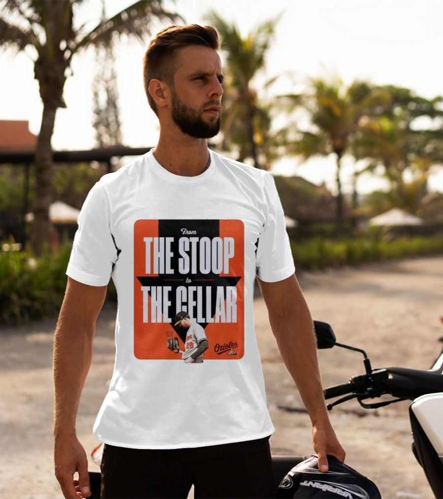 Orioles From The Stoop To The Cellar Trevor Rogers 28 T-Shirt