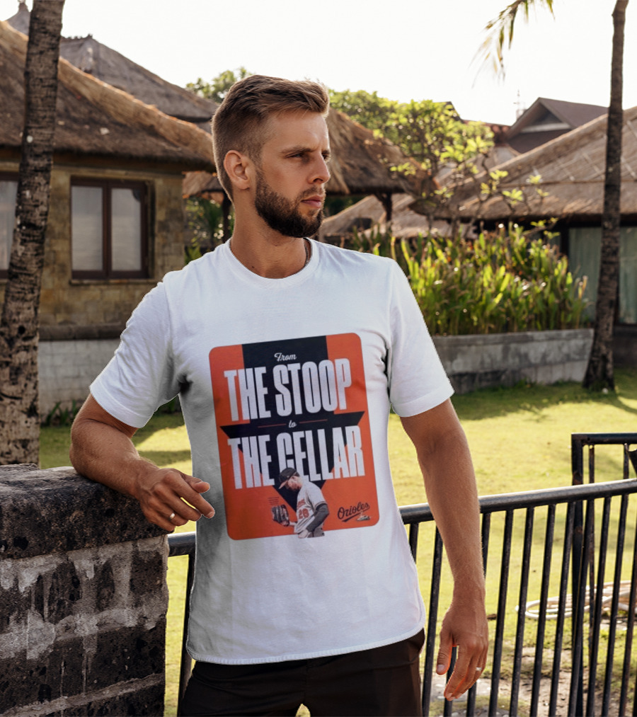 Orioles From The Stoop To The Cellar Trevor Rogers 28 T-Shirt