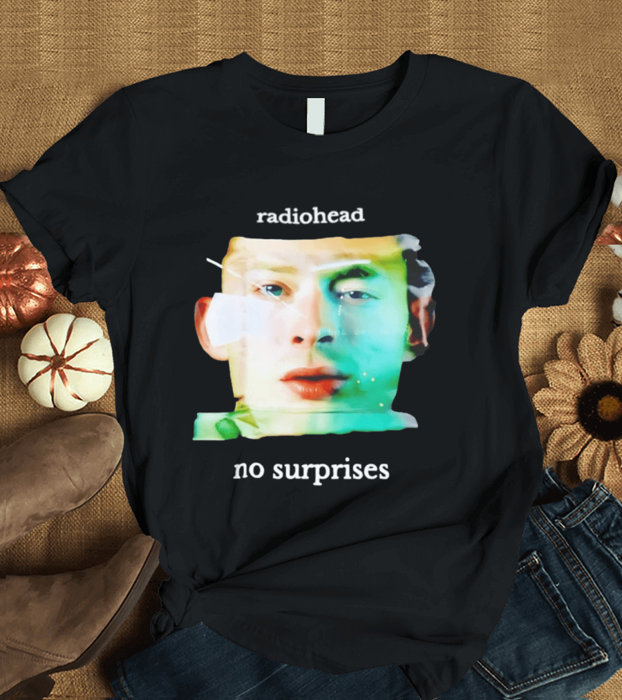 Radiohead No Surprises Thom Yorke Watercolor T-Shirt