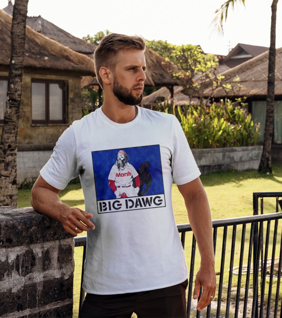 Brandon Marsh Philadelphia Phillies Big Dawg Marsh Baseball Player Image T-Shirt