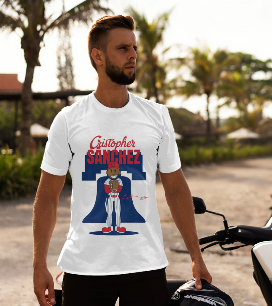 Cristopher Sanchez Phillies Cartoon Toddler 61 T-Shirt