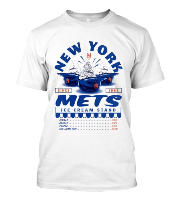 New York Mets Ice Cream Stand Since 1962 T-Shirt