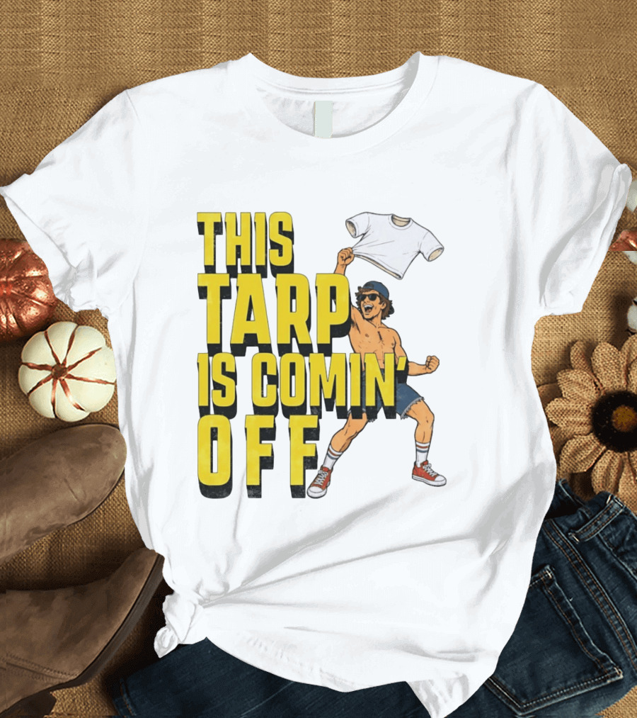 This Tarp Is Comin Off Spud Grown Ups Adam Sandler Kevin James Chris Rock T-Shirt