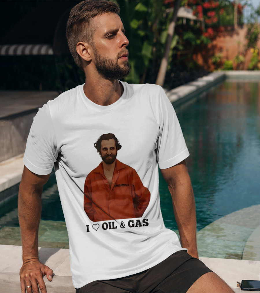 Steven Guilbeault Greenpeace I Love Oil And Gas T-Shirt