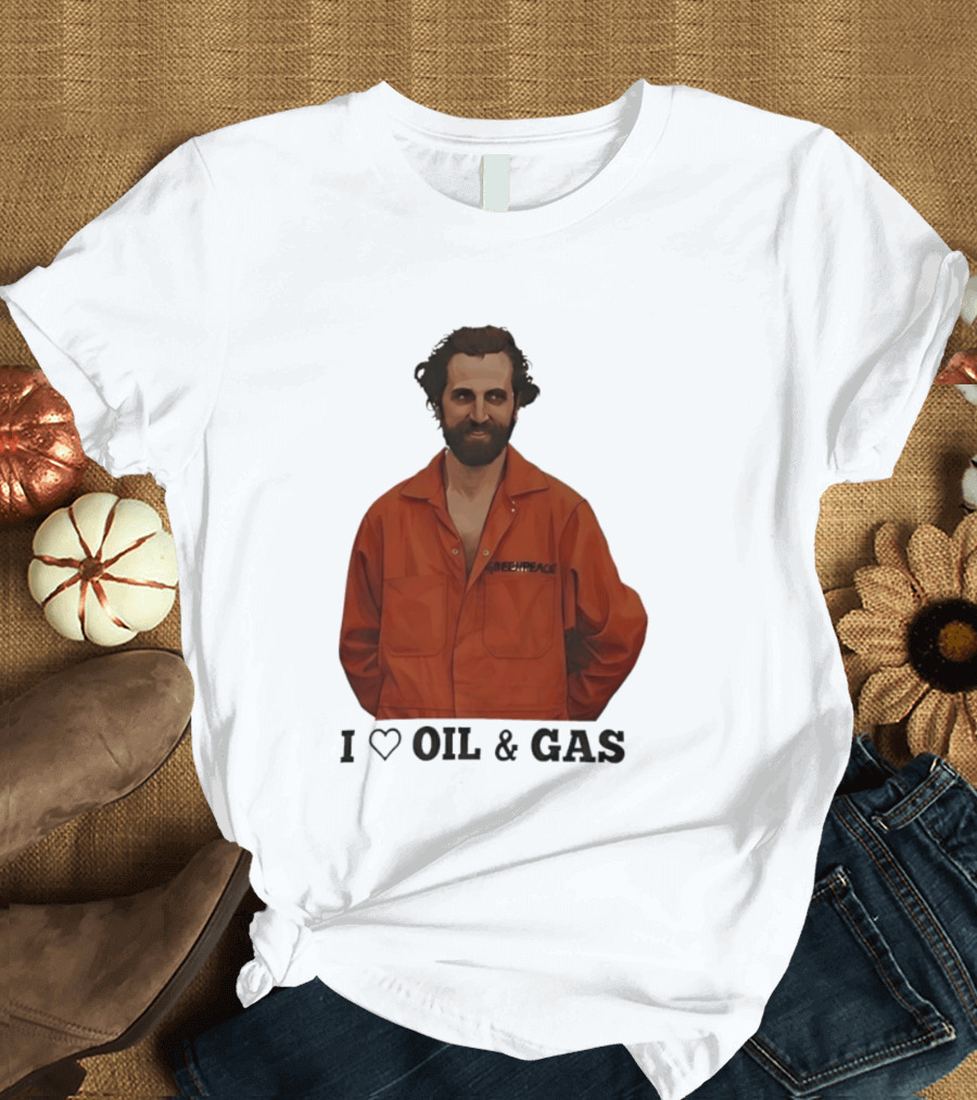 Steven Guilbeault Greenpeace I Love Oil And Gas T-Shirt