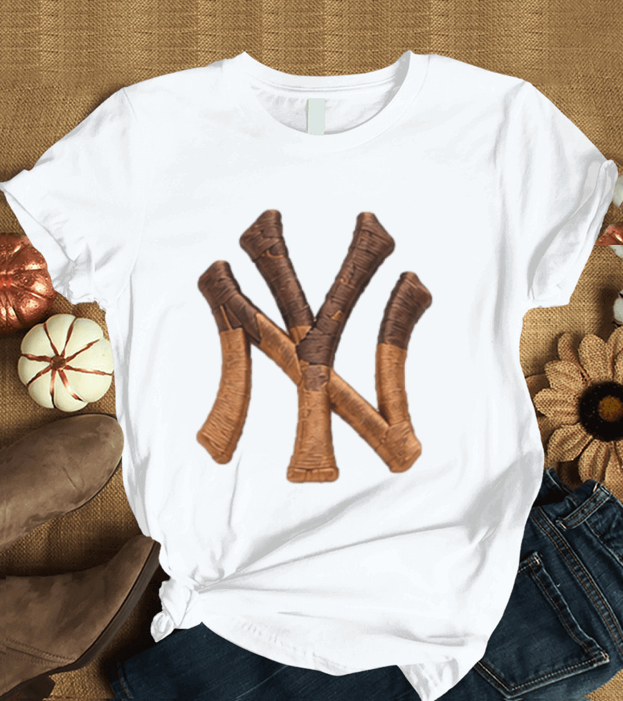 2026 New York Yankees Ice Cream Sprinkles Hat Cone Brown Tan T-Shirt