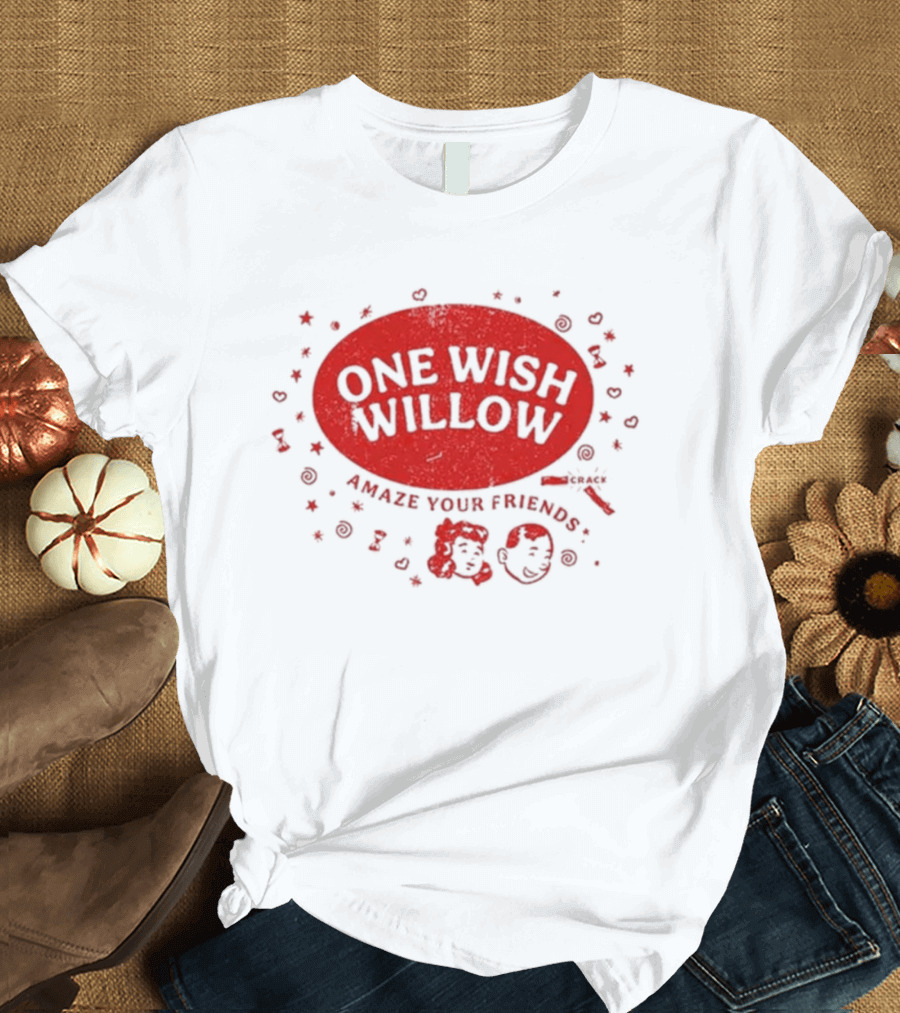 One Wish Willow Amaze Your Friends 2026 T-Shirt