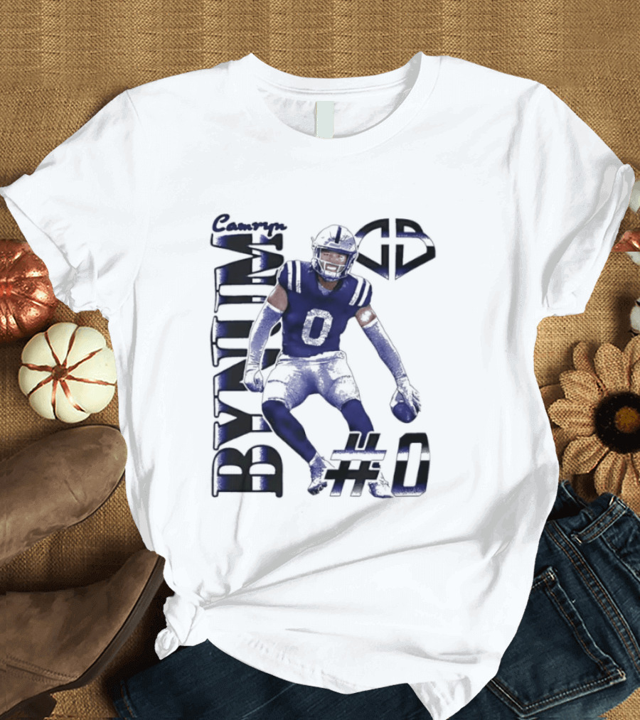 Bynum DB 0 Football Colts T-Shirt