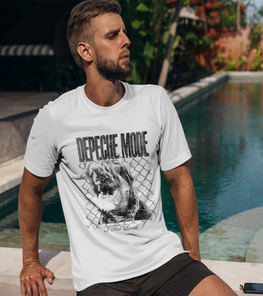 Depeche Mode I Feel Loved Grid T-Shirt
