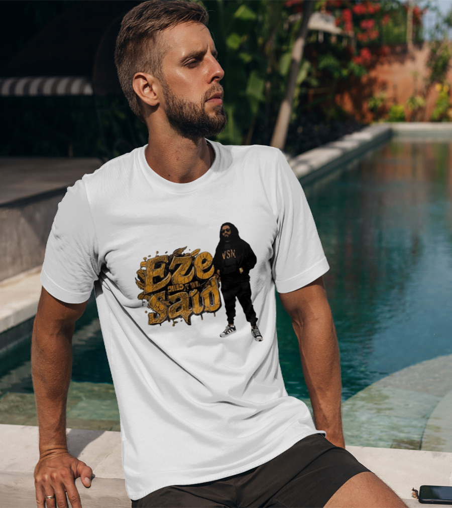 Eze Said Hip Hop Graffiti Style With VSN And Sneakers T-Shirt