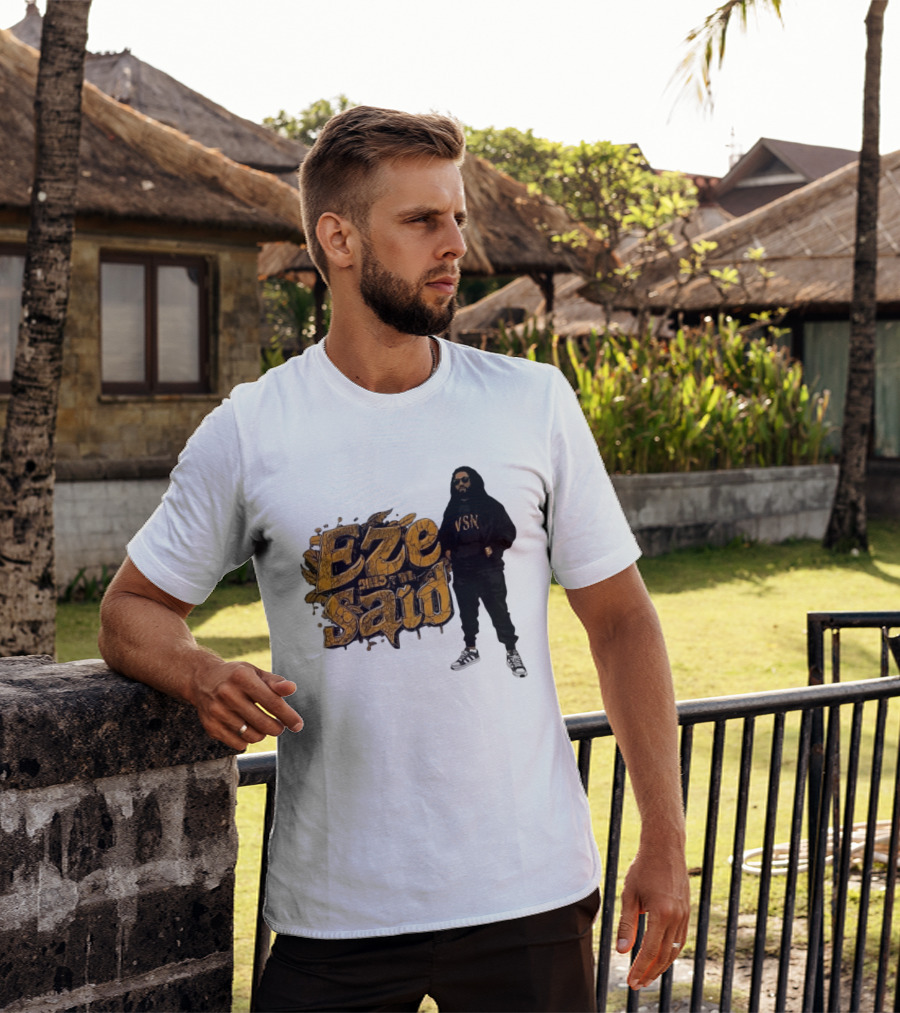Eze Said Hip Hop Graffiti Style With VSN And Sneakers T-Shirt