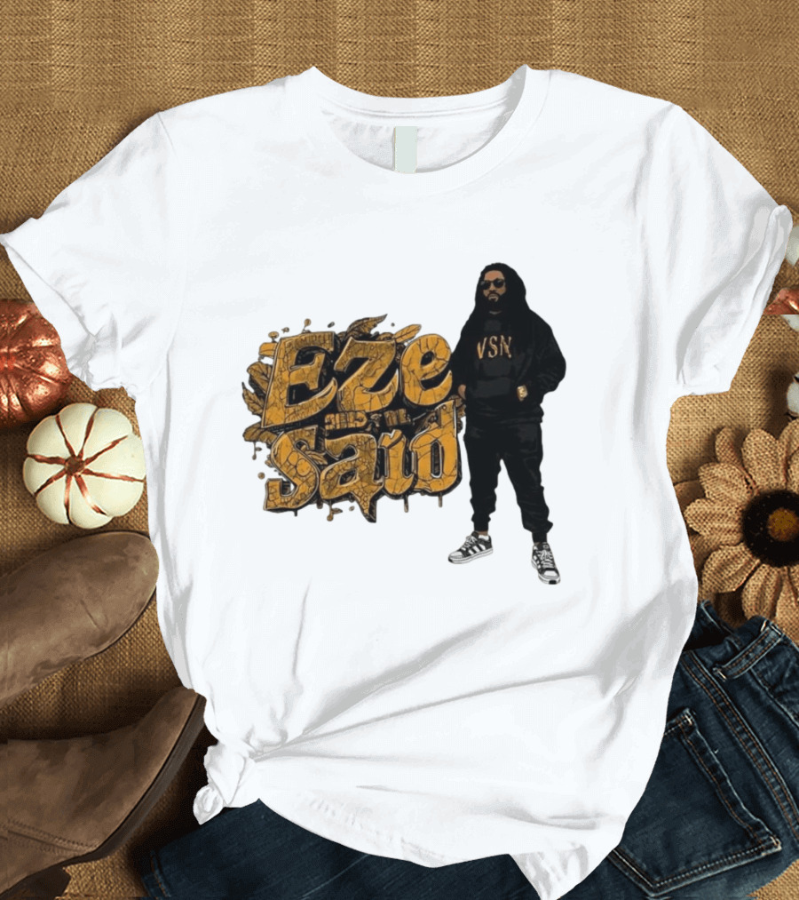 Eze Said Hip Hop Graffiti Style With VSN And Sneakers T-Shirt