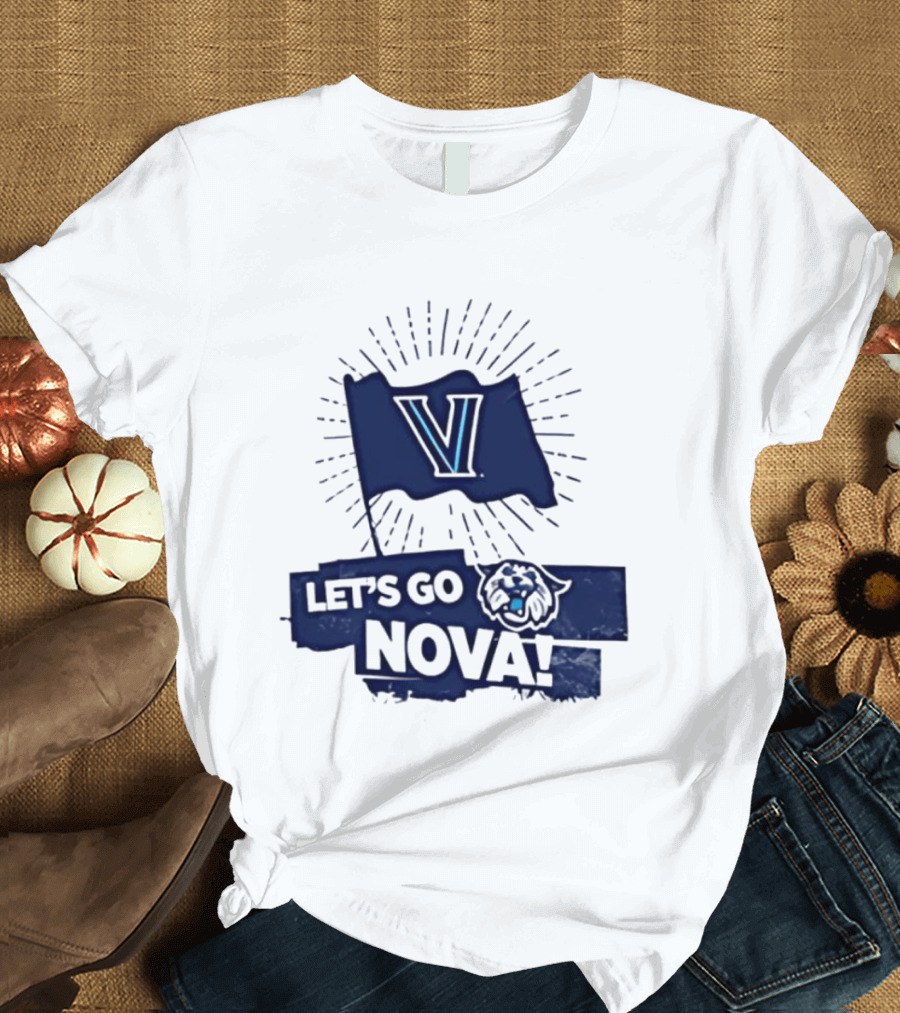 Villanova Wildcats Let’s Go Nova T-Shirt