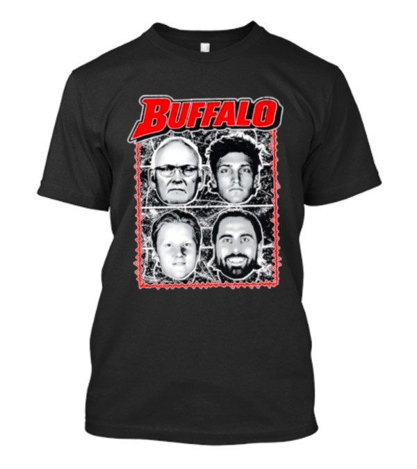 Buffalo Sabres Buffalo Wagons Tour Faces T-Shirt