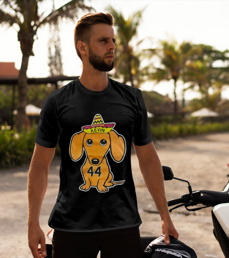 Cinco De Mayo Wiener Dog Kevin Sombrero 44 T-Shirt