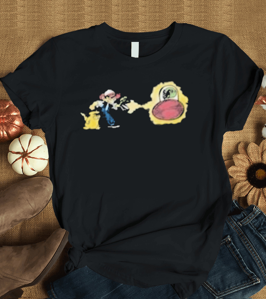 Pikachu And Ash Ketchum Adventure Pokémon T-Shirt