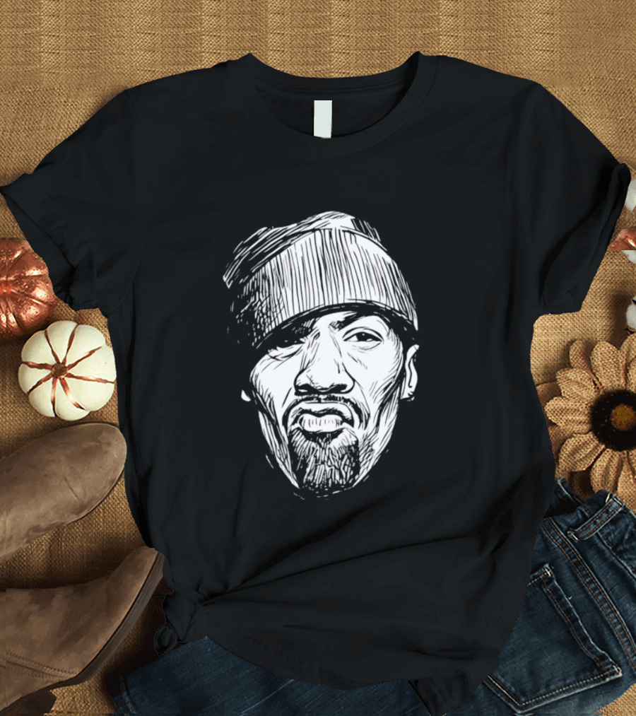 Redman Hip Hop Big Face Beanie Expression T-Shirt