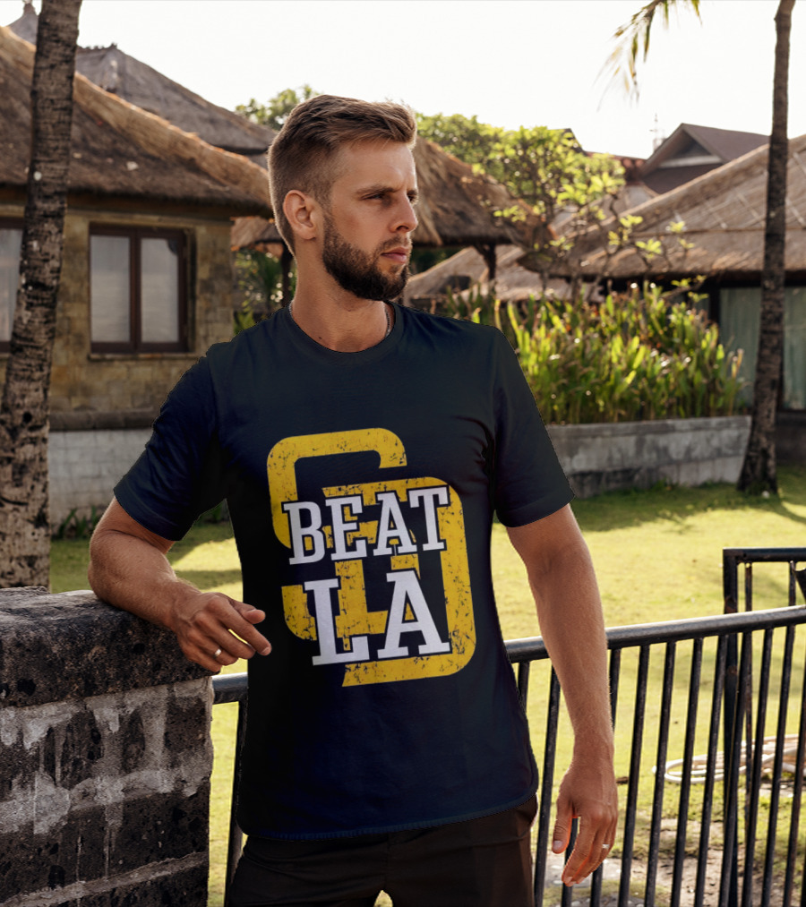 San Diego Padres Beat LA Dodgers Victory T-Shirt