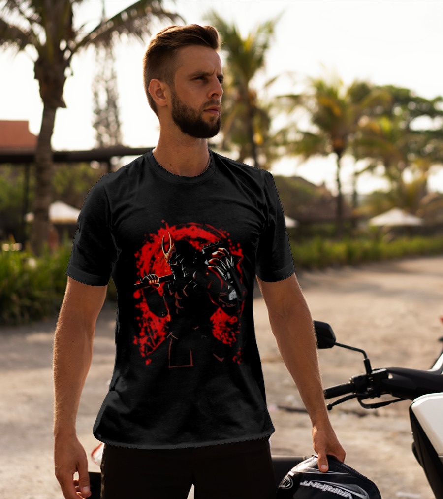 Shao Kahn Mortal Kombat Emperor Of Outworld Warrior Red T-Shirt