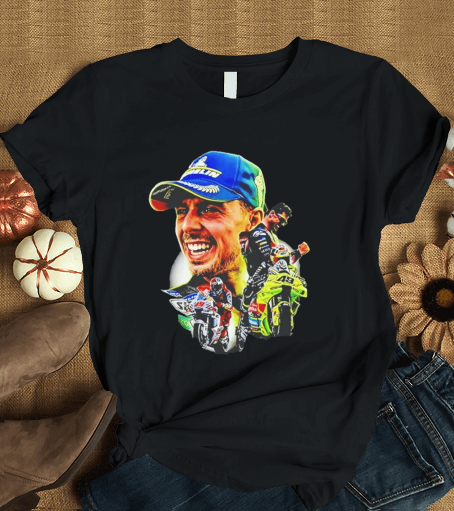 Valentino Rossi The Doctor MotoGP Racing Legend T-Shirt