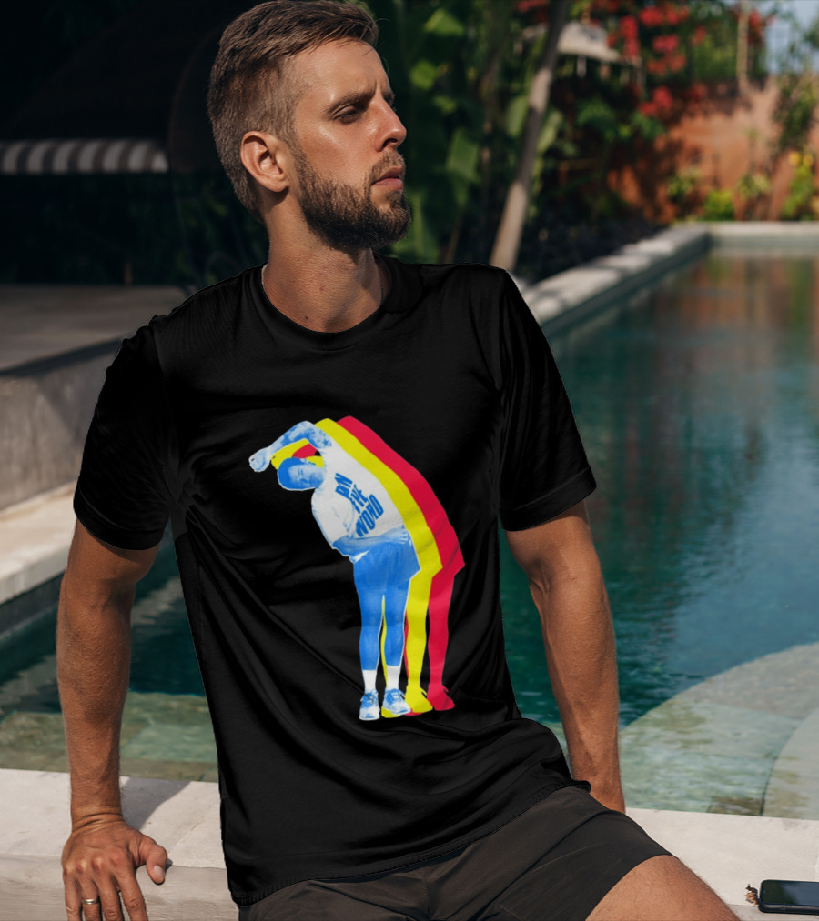 BNLDFWD Stretch Harry Retro Colorful Fitness Vibes T-Shirt