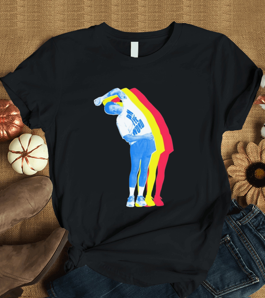 BNLDFWD Stretch Harry Retro Colorful Fitness Vibes T-Shirt