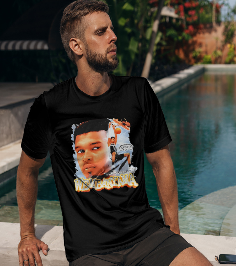 Victor Wembanyama San Antonio Spurs Basketball 2026 T-Shirt