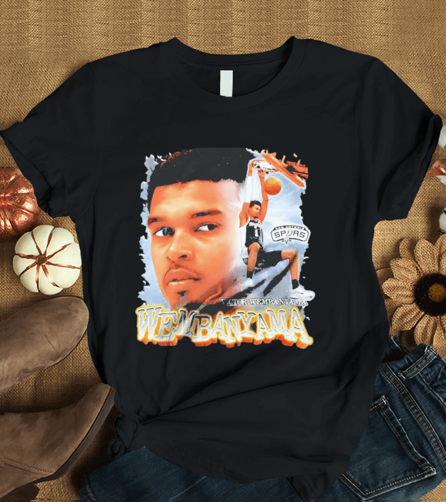 Victor Wembanyama San Antonio Spurs Basketball 2026 T-Shirt