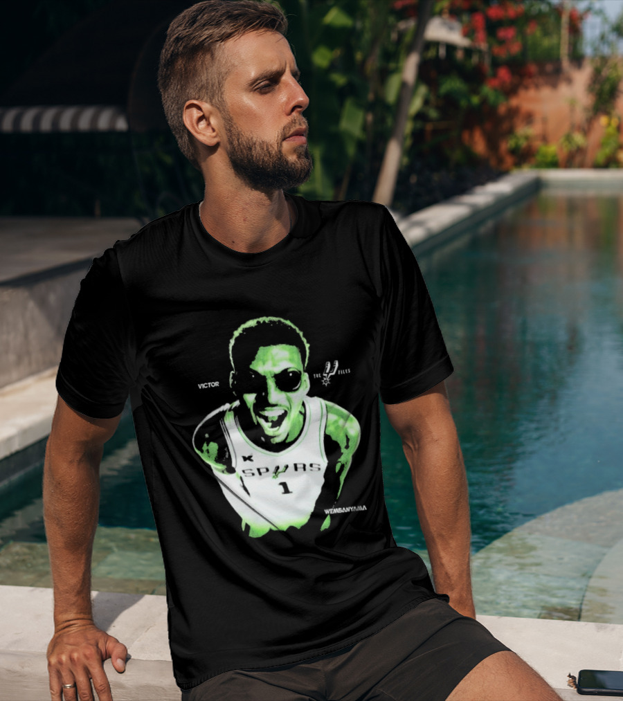 Victor Wembanyama Wemby Alien Spurs NBA 1 T-Shirt