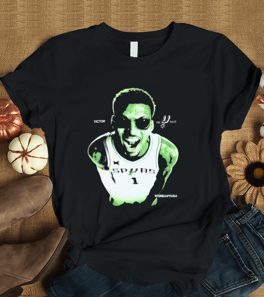 Victor Wembanyama Wemby Alien Spurs NBA 1 T-Shirt