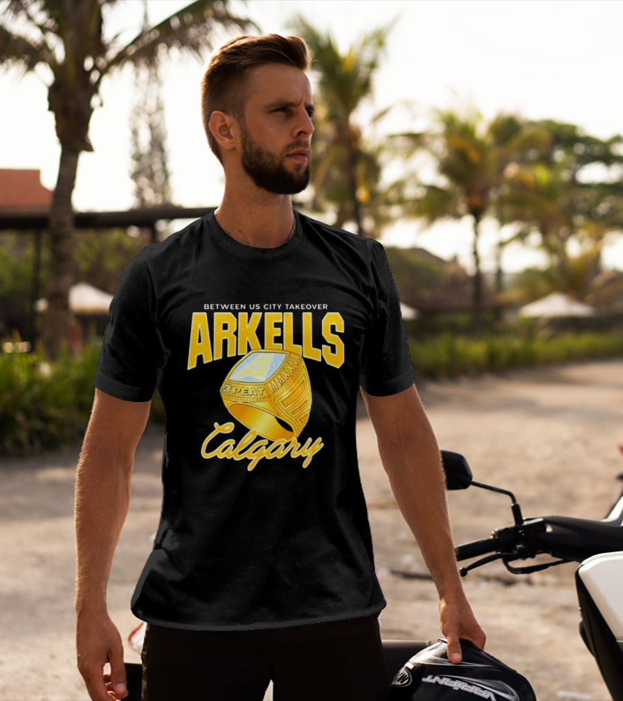 Arkells Between Us City Takeover 3 Peat Calgary T-Shirt