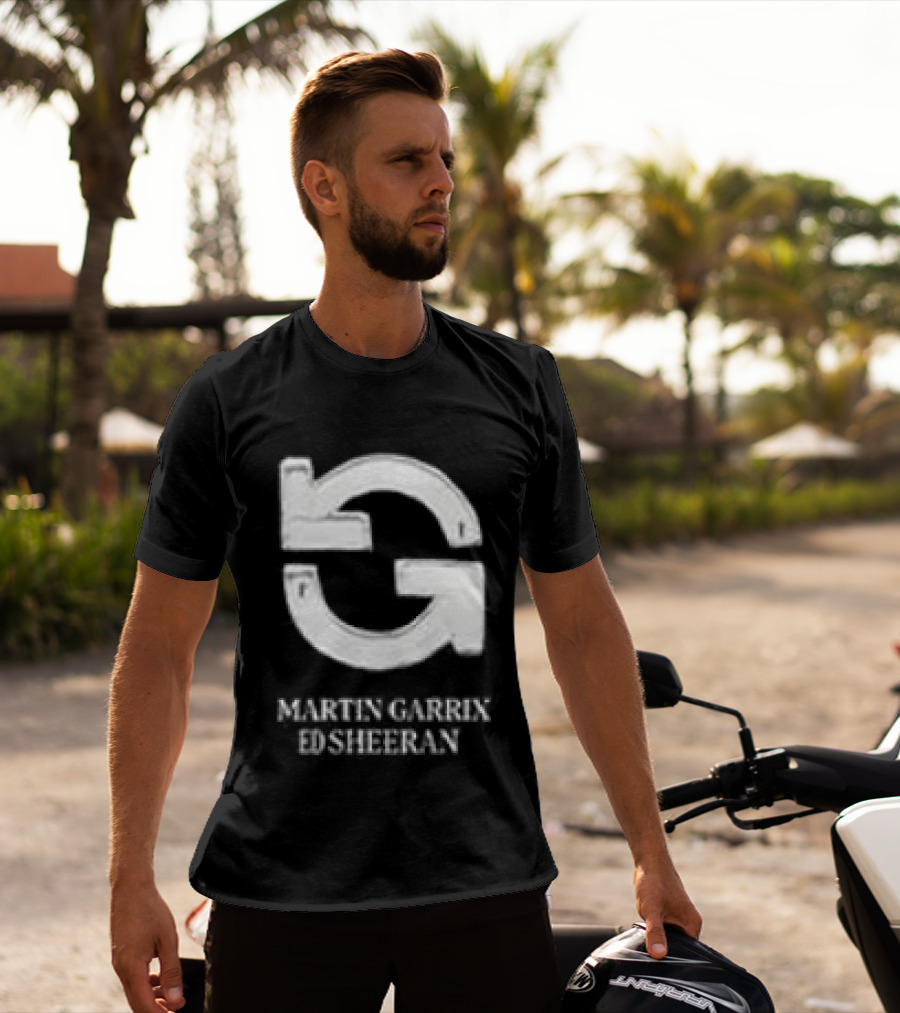 Martin Garrix Ed Sheeran Repeat It Black Edition 2026 Collaboration T-Shirt