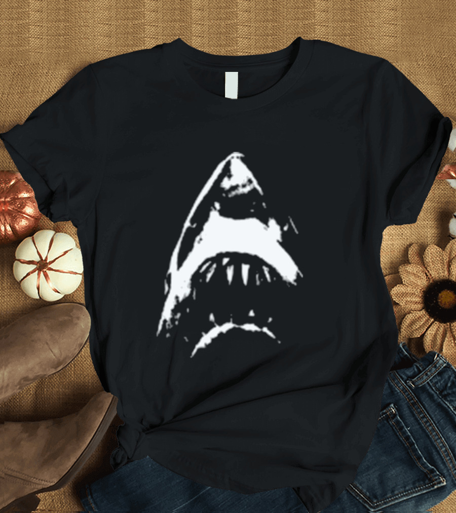 Out Of Time Studio Jaws Terror Promo Shark Teeth T-Shirt