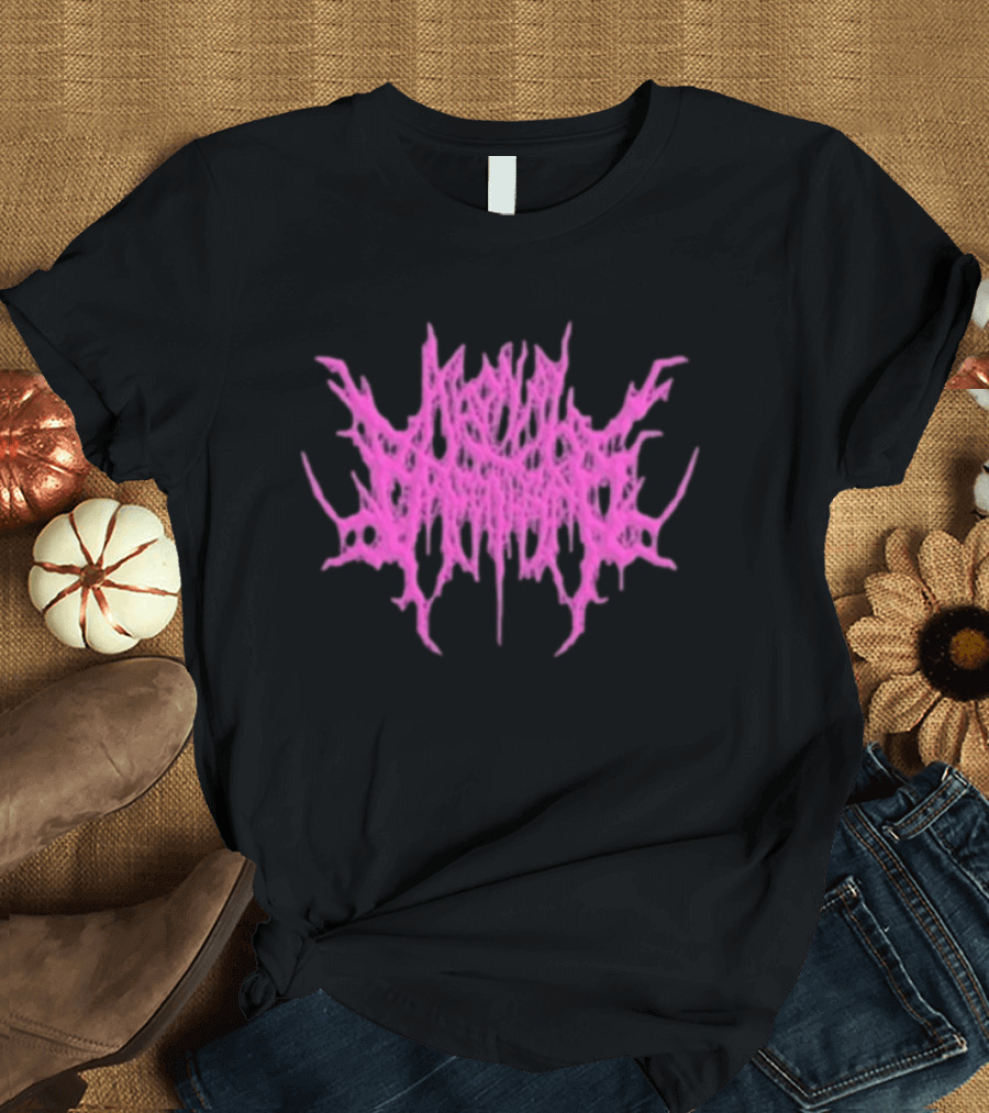 Reality Fade Agonal Breathing Pink Distorted T-Shirt
