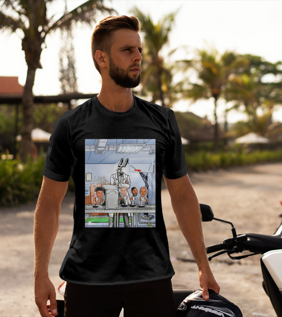San Antonio Spurs Factory Laboratory Producing Star Players T-Shirt