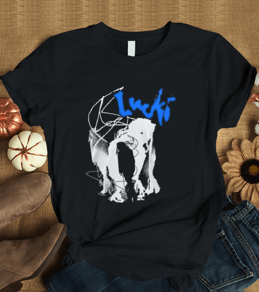 Lucki Bad Influence Tour 2026 Limited Edition Black T-Shirt