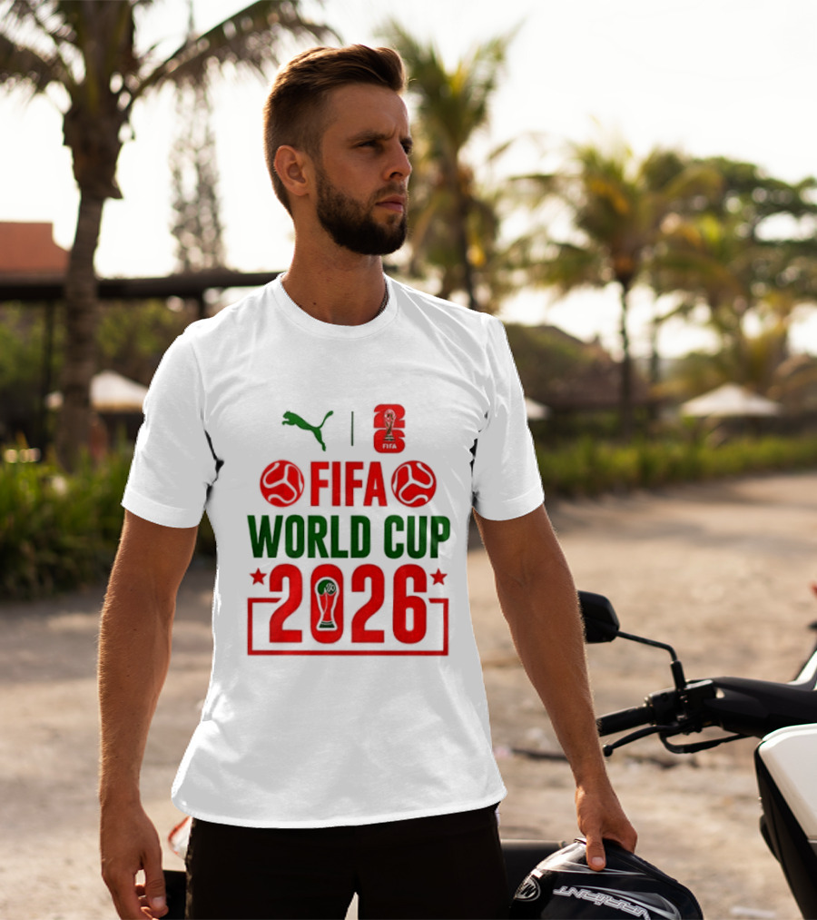 San Francisco 49ers X Goku Dragon Ball Z NFL Collaboration Puma FIFA World Cup 2026 T-Shirt