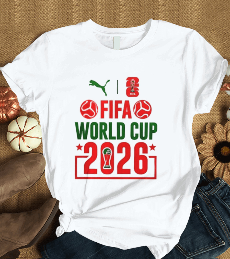 San Francisco 49ers X Goku Dragon Ball Z NFL Collaboration Puma FIFA World Cup 2026 T-Shirt