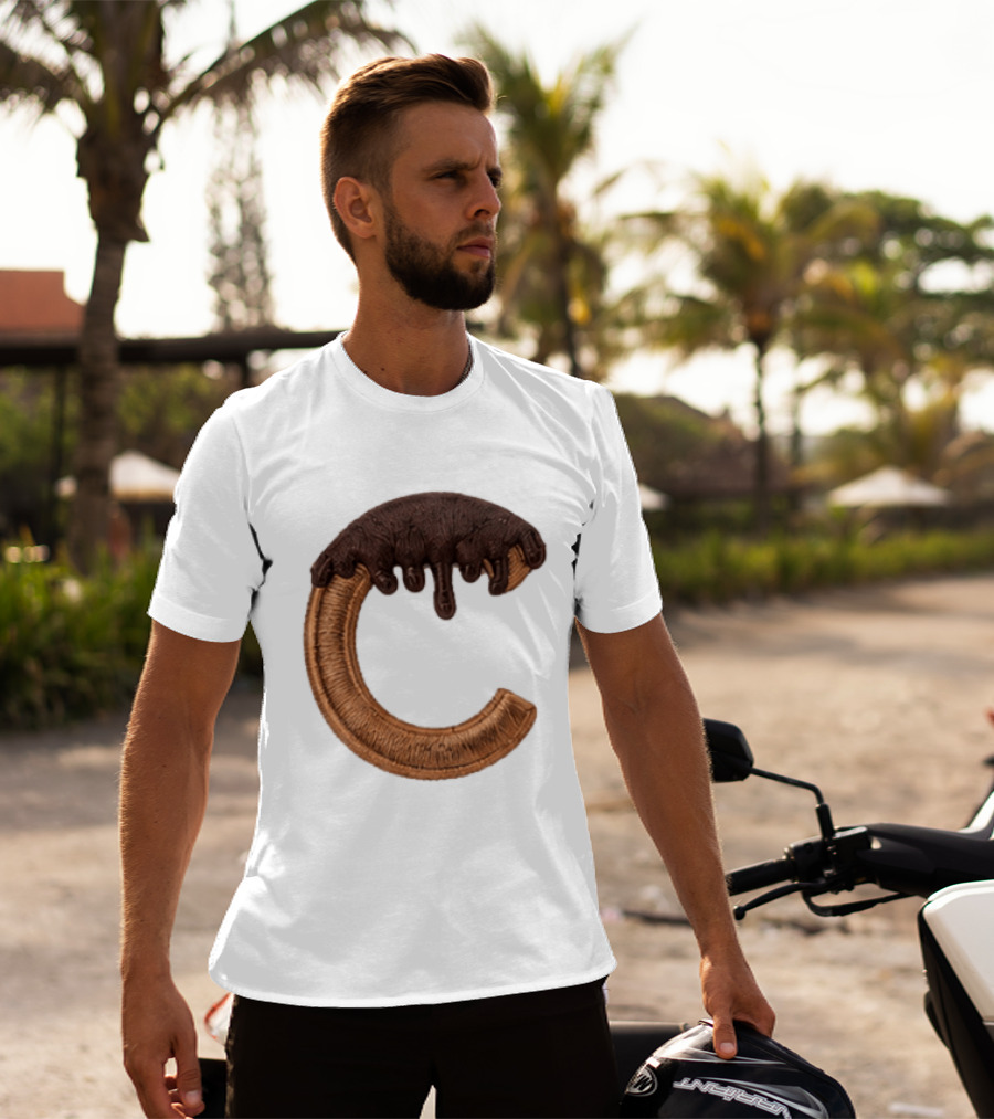 2026 Cubs Chocolate Dipped C Embroidery T-Shirt